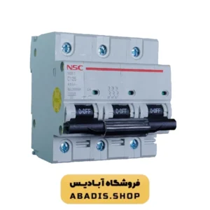 قیمت و خرید کلید مینیاتوری سه فاز 6A نیرو سامان (NSC)